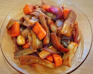 超低卡又好吃的燒茄子的做法 步驟1