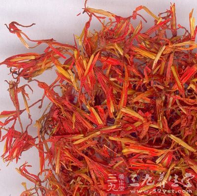 紅花含有多種具有治療作用的化學(xué)成分