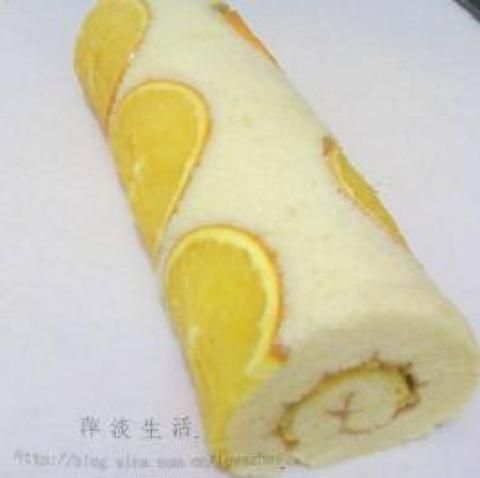 香橙瑞士卷做法