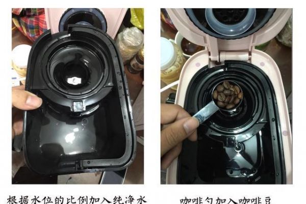 全自動研磨咖啡機一體機，簡單的5個步驟就可以喝一杯咖啡