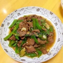 青椒豬肝炒瘦肉的做法[圖]