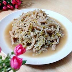 瘦肉炒豆芽的做法[图]