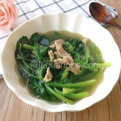瘦肉菠菜汤的做法[图]