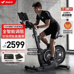 MERACH 麥瑞克 動感單車健身房級家用磁控運動器材室內(nèi)自行車 黑曜騎士MR-S12B2