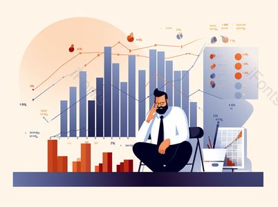 損失 失敗 金融 貿(mào)易 風(fēng)險(xiǎn) 辦公室 悲哀的 商業(yè)