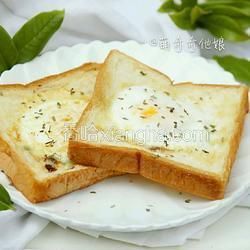 土司面包煎鸡蛋的做法[图]
