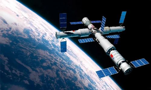 △  2022年底，由中國(guó)完全自主建造的“天宮空間站”為現(xiàn)代醫(yī)學(xué)走向宇宙奠定了基礎(chǔ)。
