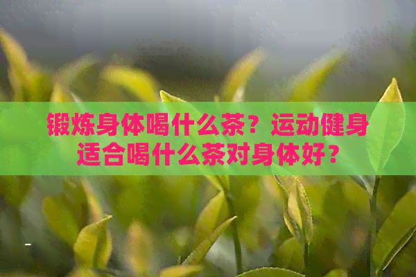 鍛煉身體喝什么茶？運(yùn)動健身適合喝什么茶對身體好？