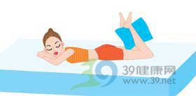 睡前小動作輕松瘦雙腿(圖)