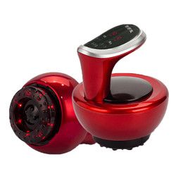 聚福星 電動刮痧儀器真空拔罐器家用砭石溫灸儀負壓經(jīng)絡(luò)刷熱敷刮痧板片疏通纖體美容理療艾灸吸痧疏通淋巴