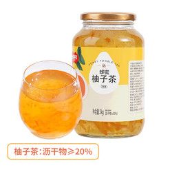 FUSIDO 福事多 包邮福事多蜂蜜柠檬茶500g*1瓶冲泡饮品韩式柚子饮料水果花茶果酱