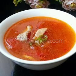 西紅柿肉片湯的做法[圖]