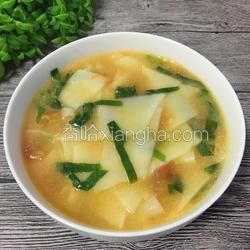 西紅柿面片湯的做法[圖]
