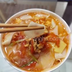 西紅柿面片湯的做法[圖]