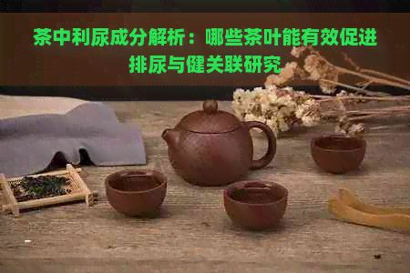 茶中利尿成分解析：哪些茶葉能有效促進(jìn)排尿與健關(guān)聯(lián)研究