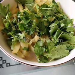 土豆香菜湯的做法[圖]