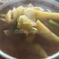 芹菜土豆湯的做法[圖]