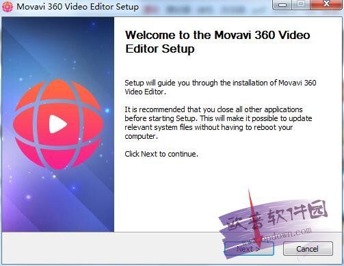 Movavi 360 Video Editor(360全景視頻制作軟件) v1.0.1 免費版