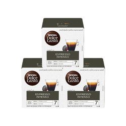Dolce Gusto 多趣酷思 雀巢多趣酷思膠囊黑咖啡dolce gusto意式濃縮咖啡3盒裝48顆