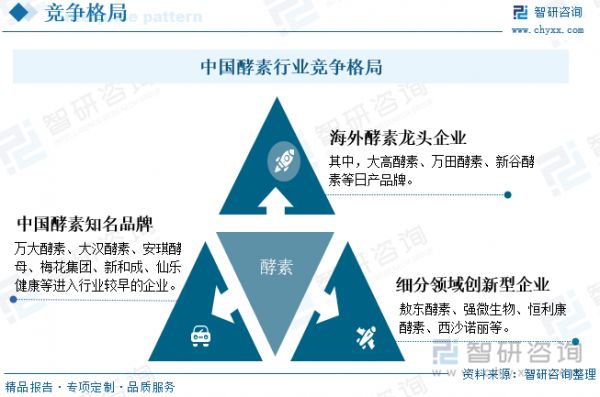 中國(guó)酵素行業(yè)競(jìng)爭(zhēng)格局