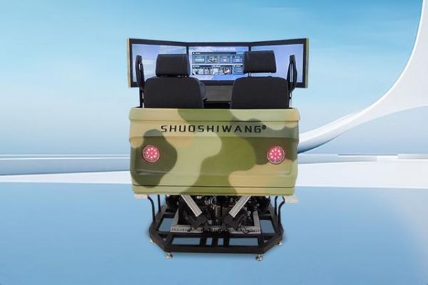 動感平臺汽車駕駛訓(xùn)練模擬器太酷了！-有駕