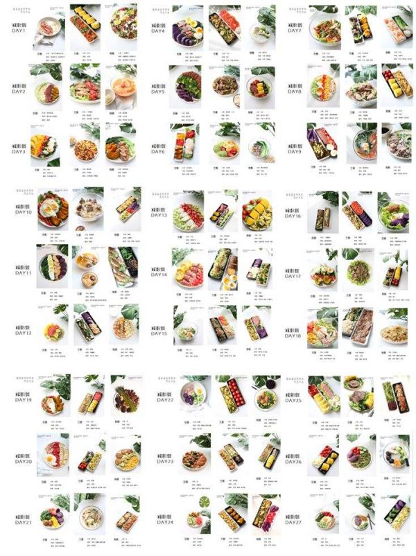 「減肥一周食譜菜單」減肥一周食譜菜單圖片