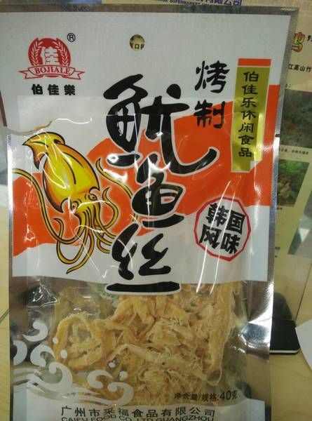伯佳樂 烤制魷魚絲(韓國風味)