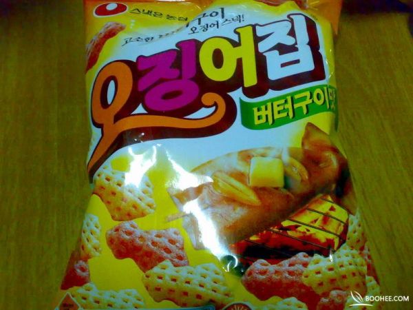 好麗友 韓國烤魷魚味膨化食品