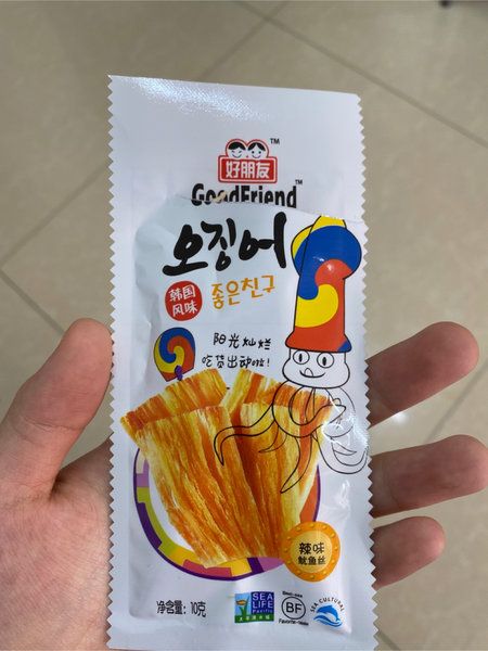 好朋友 韓國風味魷魚絲