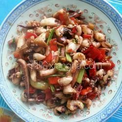 爆炒酸辣魷魚(yú)絲的做法[圖]