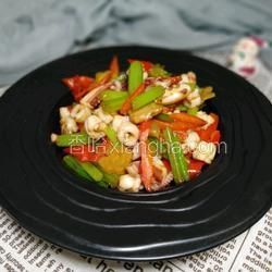 爆炒魷魚(yú)的做法[圖]
