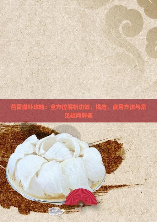 燕窝滋补攻略：全方位解析功效、挑选、食用方法与常见疑问解答
