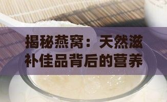 揭秘燕窝：天然滋补佳品背后的营养成分与功效