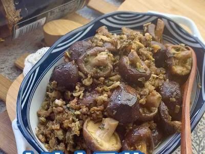 肉沫小香菇。的做法-家常味炒菜谱