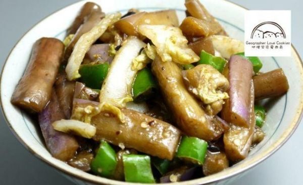 下饭的家常素菜:味噌娃娃菜茄子