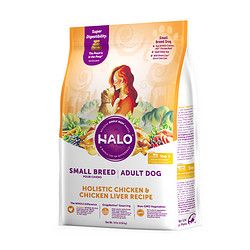 HALO 自然光環(huán) 美國halo自然光環(huán)無谷狗糧原裝進(jìn)口干糧小型成犬糧4.54kg