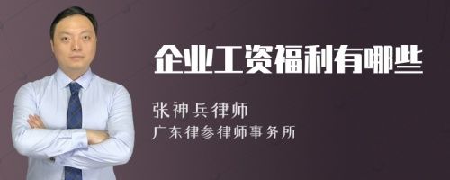 企業(yè)工資福利有哪些