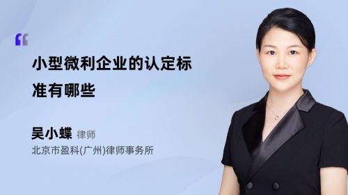 小型微利企業(yè)的認(rèn)定標(biāo)準(zhǔn)有哪些