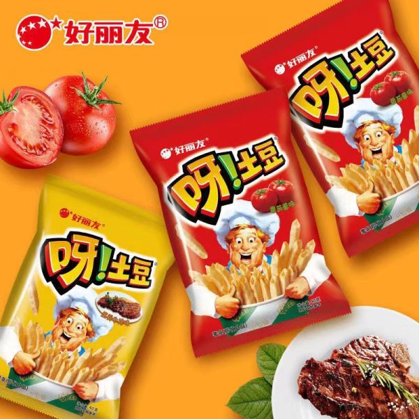 好丽友大包零食6件共12袋