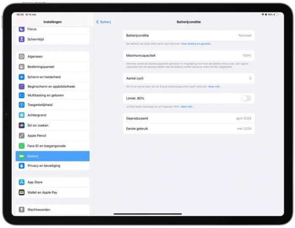 如何在 iPad 上查看電池健康度