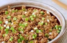 肉末蒸豆腐