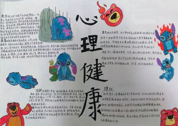 心理健康宣传周手抄报