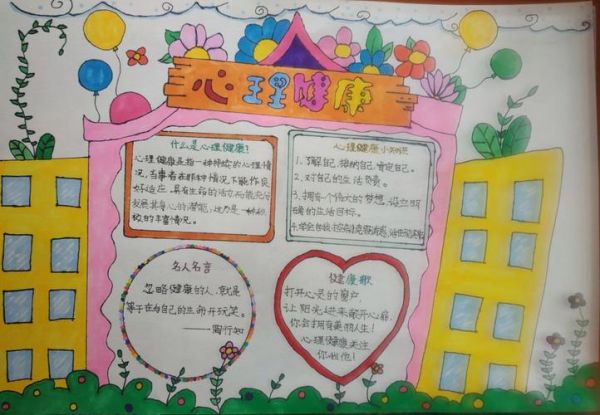 五年級(jí)心理健康手抄報(bào) 