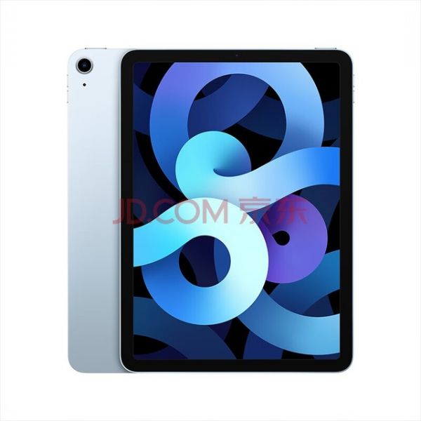 Apple iPad Air 10.9英寸 平板電腦（ 2020年款 64G WLAN版/A14芯片/觸控ID/全面屏MYFQ2CH/A）天藍(lán)色