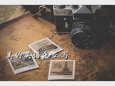 美()英语,美的英语怎么写