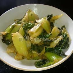 番茄醬炒青菜的做法[圖]