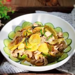 青番茄炒肉的做法[圖]
