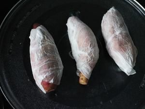 紅薯墨魚熱狗佐莎莎醬的做法 步驟1