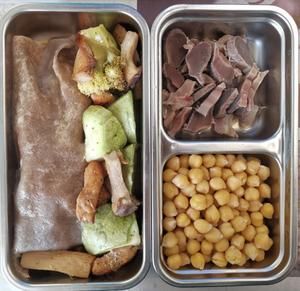 公司沒冰箱微波爐也能輕松帶飯，健康低卡通勤便當，持續(xù)更新的做法 步驟5