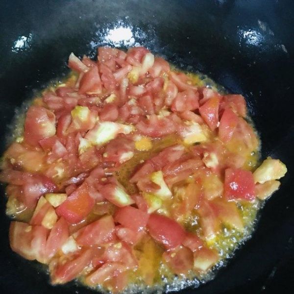 西紅柿炒蛋，酸甜美味的下飯菜，成功率百分百